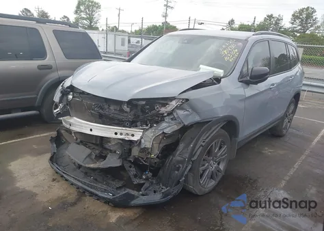 2022 Honda Pilot Awd Sport из США, поврежденный, VIN 5FNYF6H39NB103106